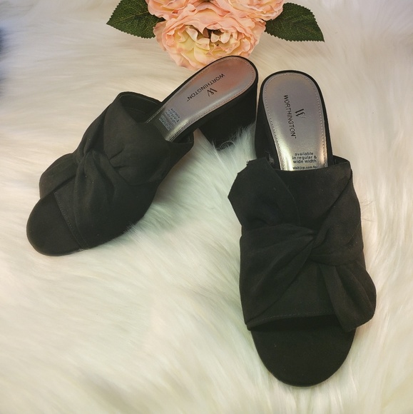 WORTHINGTON FREEMONT BLACK SLIP SIZE 7.5M NIB - Picture 2 of 8